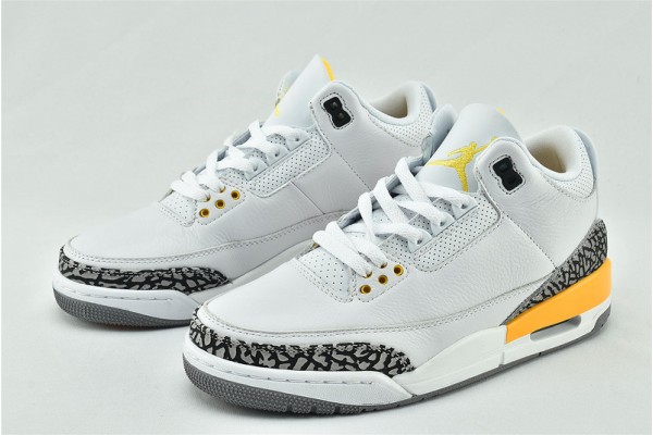 Air Jordan 3 Retro Laser Orange CK9246 108 Mens Shoes